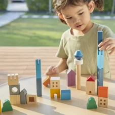 PlanToys Stavebnice - Ve městě