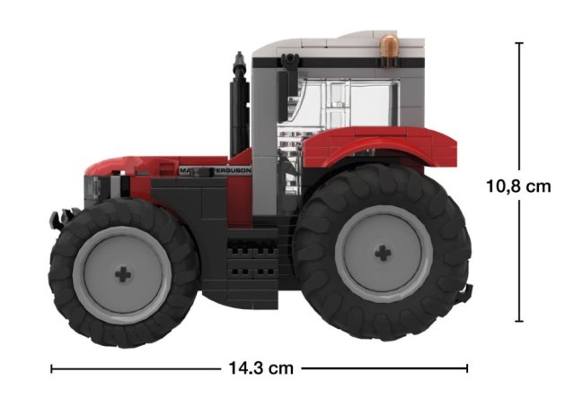 BRIXIES Plus 222.762 Massey Ferguson 6S - traktor, 239 k