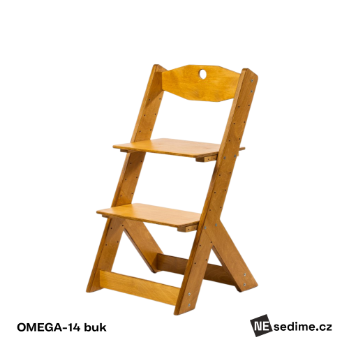 Rostoucí židle OMEGA-14 - Vybraná barva pro rostoucí židli OMEGA: přírodní