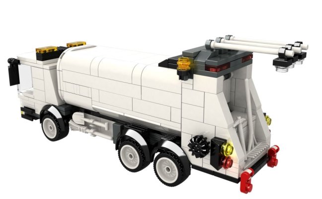 BRIXIES Plus 222.400 Popelářský vůz s popelnicemi, 451 k