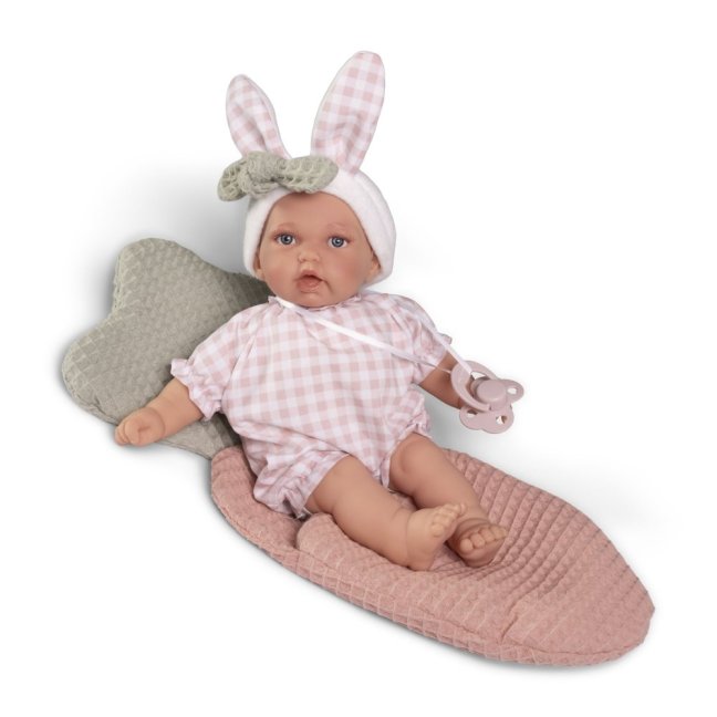 Antonio Juan 12442 PETIT - realistická panenka s měkkým látkovým tělem - 27 cm