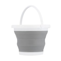 Skládací kbelík NILS Camp NC1783 šedý 5 l