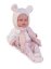 Antonio Juan 18305 BABYDOO - realistická panenka se zvuky a měkkým látkovým tělem - 50 cm