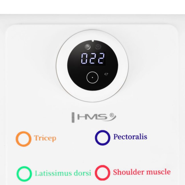 Multifunkční tréninková deska na kliky a břicho HMS DBP03