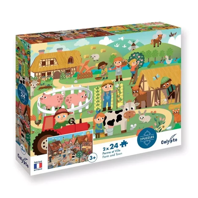 Sentosphere Puzzle - Na farmě a ve městě