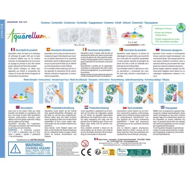 Sentosphere Akvarely junior - Akvárium