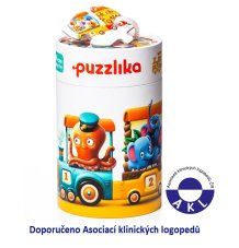 Puzzlika 13050 Vlak 94 cm  - naučné puzzle 20 dílků