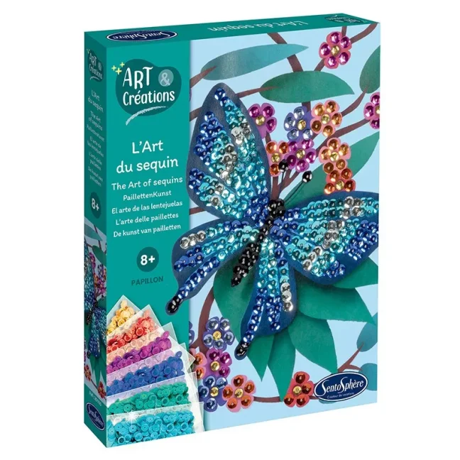 Sentosphere Barevné flitry - Motýli