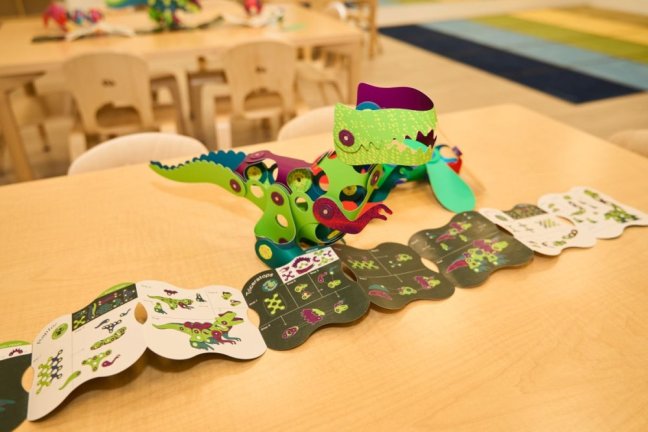 CLIXO Dino Discovery - magnetická stavebnice 22 kusů