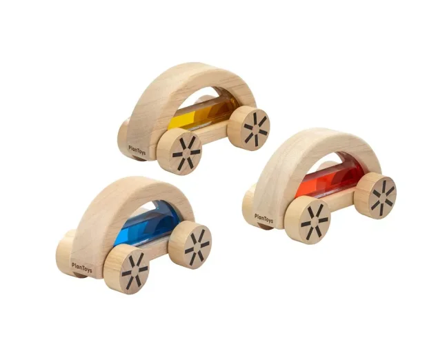 PlanToys Auto s vodou - Žluté