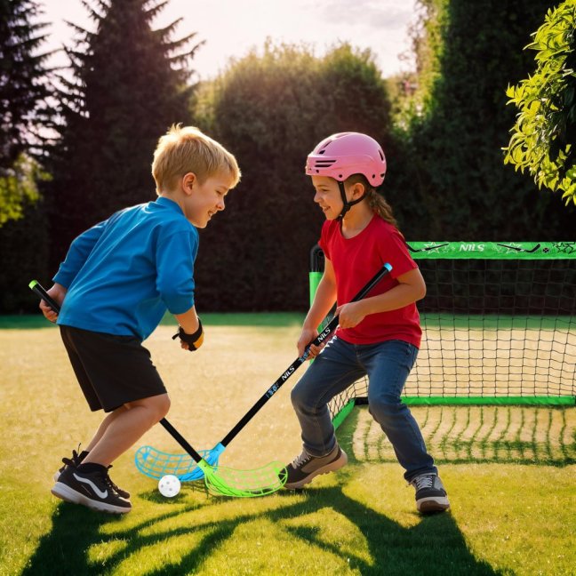 Sada branky, 2 florbalek a 1 míčku NILS BRH2521