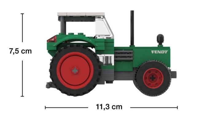 BRIXIES Plus 222.700 Fendt Farmer 105S Classic Club Collection - historický traktor, 1:32, 114 k