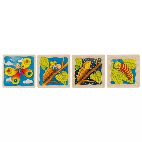 Motýl - vývojové vrstvené puzzle