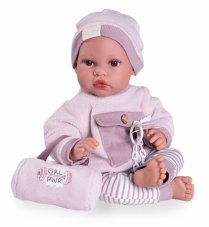 Antonio Juan 33391 ERIKA - realistická panenka miminko s měkkým látkovým tělem - 42 cm