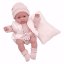 Antonio Juan 70364 TONETA - realistická panenka miminko se speciální pohybovou funkcí a měkkým látkovým tělem - 34 cm