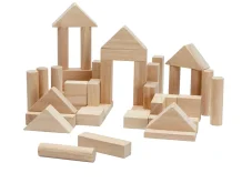 PlanToys Přírodní kostky - 40 ks