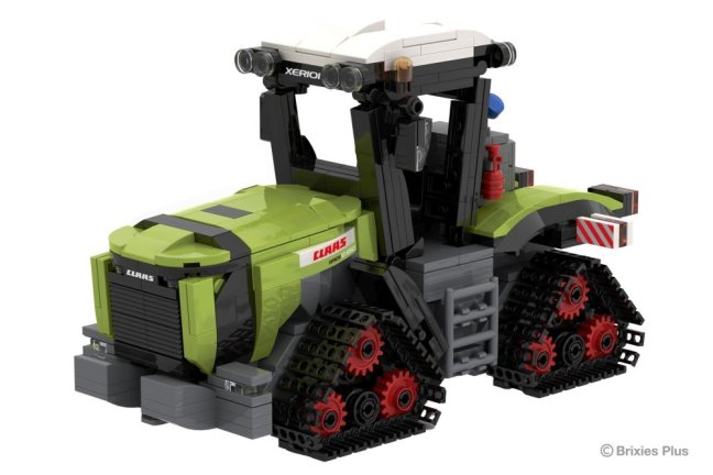 BRIXIES Plus 222.731 CLAAS Xerion 12.650 TERRA TRAC - pásový traktor, 682 k