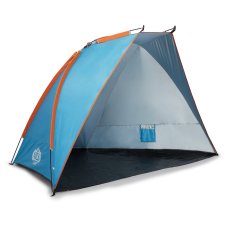 Plážový stan NILS Camp NC8030 modrý-oranžový