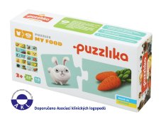Puzzlika 12992 Mé jídlo - naučné puzzle 20 dílků