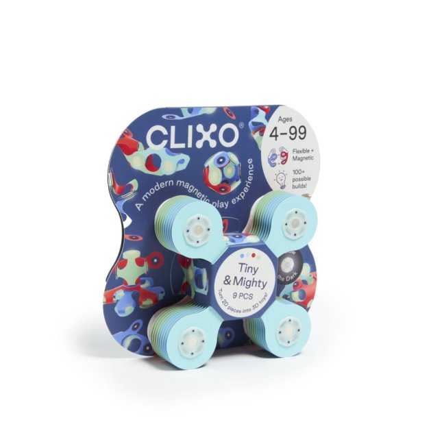 CLIXO Tiny & Mighty Marine - magnetická stavebnice 9 kusů