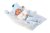 Llorens 63555 NEW BORN CHLAPEČEK - realistická panenka miminko s celovinylovým tělem - 35 cm