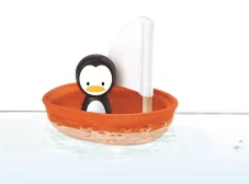 PlanToys Plachetnice s tučňákem
