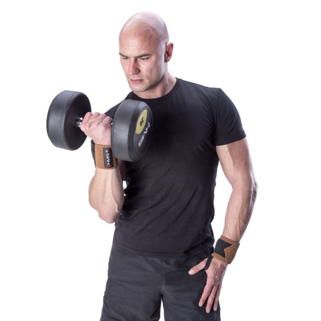 Kožená omotávka zápěstí HMS ONX04