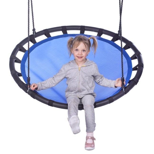 Houpačka čapí hnízdo NILS Camp NB5035 modrá