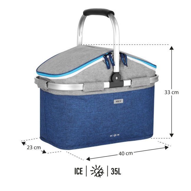 Chladící taška / košík NILS NC2901 35 litrů