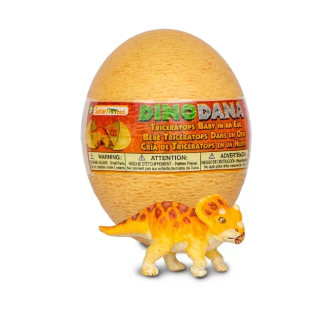 Safari Ltd. Figurka - Triceratops mládě s vejcem (s rozšířenou realitou)