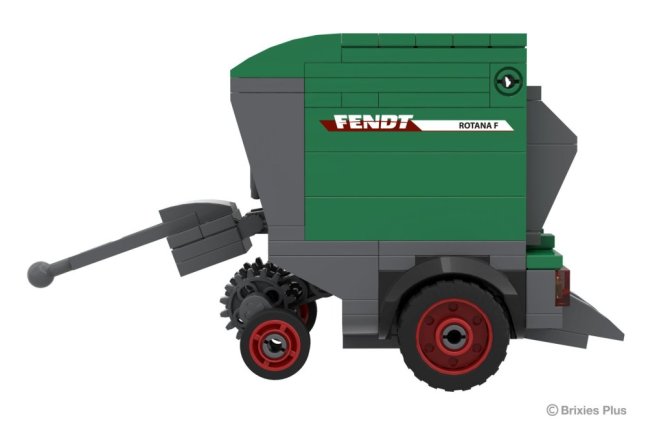 BRIXIES Plus 222.710 Fendt Rotana F - lis na válcové balíky, 1:32, 164 k