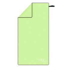 Ručník z mikrovlákna NILS aqua NAR11 zelený/černý