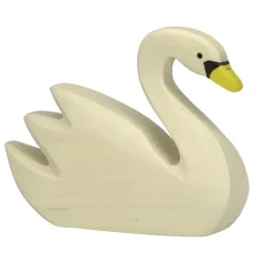 Dřevěná figurka - Labuť