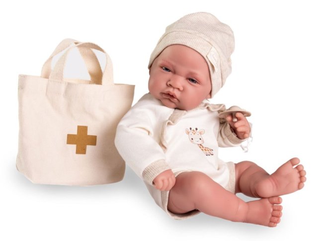 Antonio Juan 50424 LUI - realistická panenka miminko s celovinylovým tělem - 42 cm