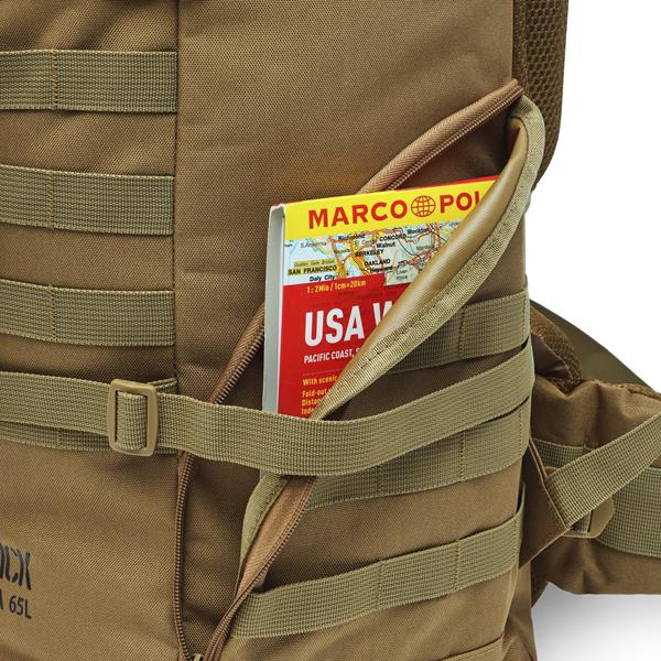 Batoh NILS Camp NC3903 Maverick hnědý 65L