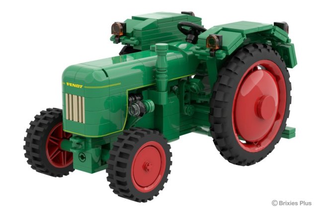 BRIXIES Plus 222.703 Fendt Dieselross F28 Classic Club Collection - historický traktor, 1:17, 326 k