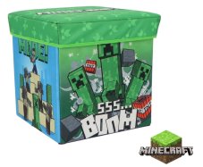 Cozy Noxxiez SB604 Minecraft - úložný box a taburetka