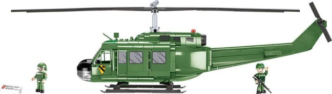 COBI 2423 Vietnam War BELL UH-1 HUEY IROQUOIS, 1:32, 656 k, 2 f
