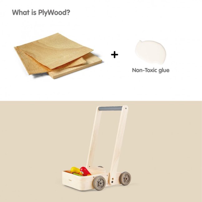 PlanToys Chodítko - Zpívající ptáčci