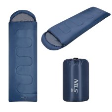 Prodloužený spací pytel NILS Camp NC2107 modro-šedý