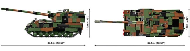 COBI 2628 Armed Forces Panzerhaubitze 2000, 1:35, 1006 k