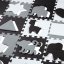 Dětská pěnová puzzle podložka NILS Fun MD03 šedá
