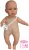 Llorens 424P BABY ENZO & JULIA - realistická panenka miminko se zvuky a měkkým látkovým tělem - 42 cm