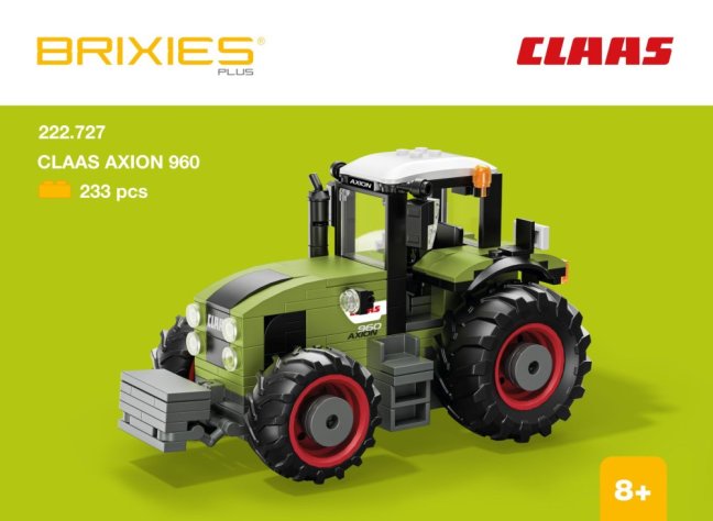 BRIXIES Plus 222.727 CLAAS AXION 960 - traktor, 233 k