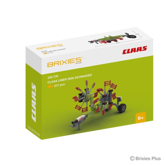 BRIXIES Plus 222.730 CLAAS LINER 2900 - shrnovač, 217 k
