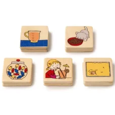 Toys for life - Řazení obrázků, objem