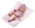 Llorens 84346 NEW BORN HOLČIČKA - realistická panenka miminko s celovinylovým tělem - 43 cm