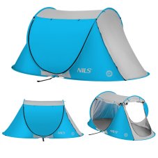 Plážový stan NILS Camp NC3043 modrý