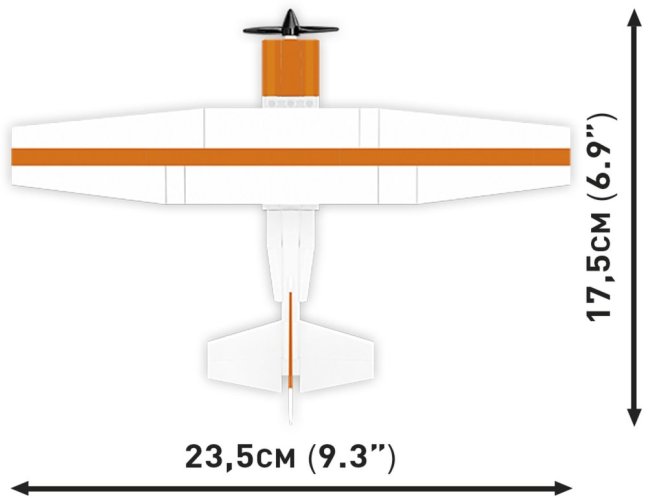 COBI 26623 Cessna 172 Skyhawk, 1:48, 162 k