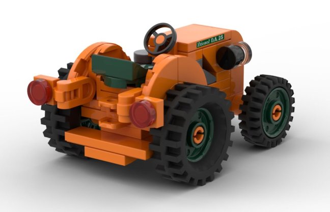 BRIXIES Plus 222.721 Same D.A. 25 - traktor, 74 k